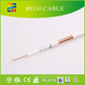 50 ohmios Rg58 cable coaxial con RoHS ETL (RG58C / U)